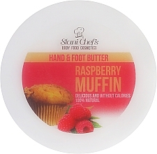 Fragrances, Perfumes, Cosmetics Raspberry Muffin Hand & Foot Cream - Hristina Cosmetics Stani Chef's Raspberry Muffin Hand & Foot Butter