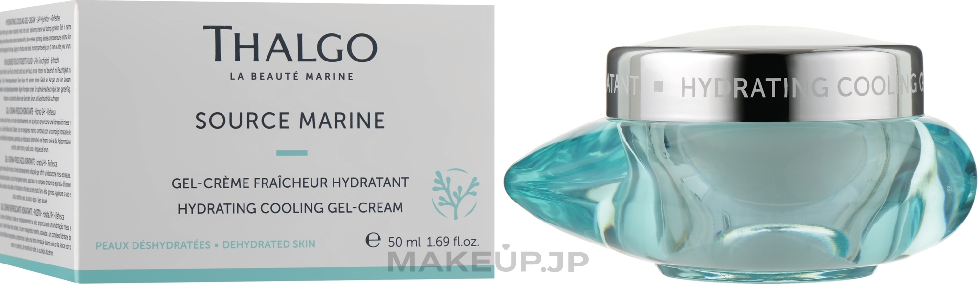 Moisturizing & Cooling Gel Cream - Thalgo Source Marine Hydrating Cooling Gel-Cream — photo 50 ml