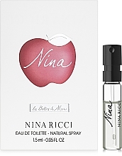 Nina Ricci Nina - Eau de Toilette (sample) — photo N1