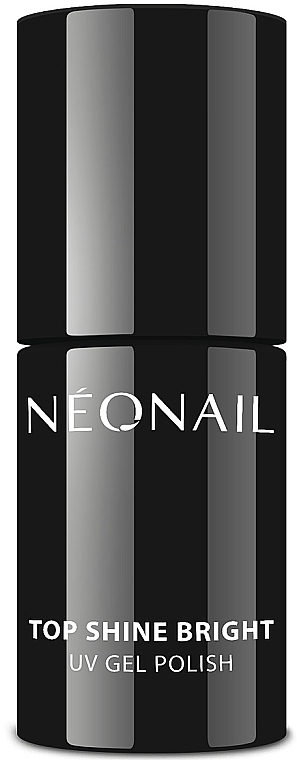 Glow Gel Polish Top Coat - NeoNail Professional Top Shine Bright UV Gel Polish — photo N4