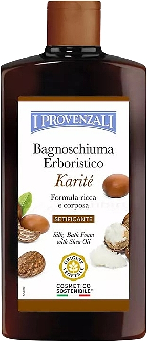 Shea Butter Bath Foam - I Provenzali Bath Foam Shea Butter — photo N5