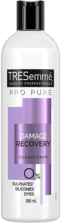 Moisturizing Conditioner - Tresemme Pro Pure Repair Damage Recovery Conditioner 0% — photo N2