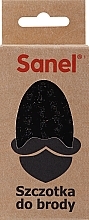 Beard Brush, black - Sanel Beard Brush — photo N2