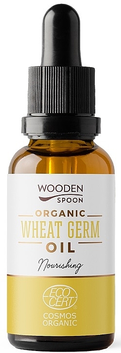 Wheat Germ Oil - Wooden Spoon Organic Wheat Germ Oil — photo N1