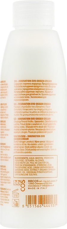 Cream Oxidizer 9% - BBcos InnovationEvo Oxigen Cream 30 Vol — photo N5