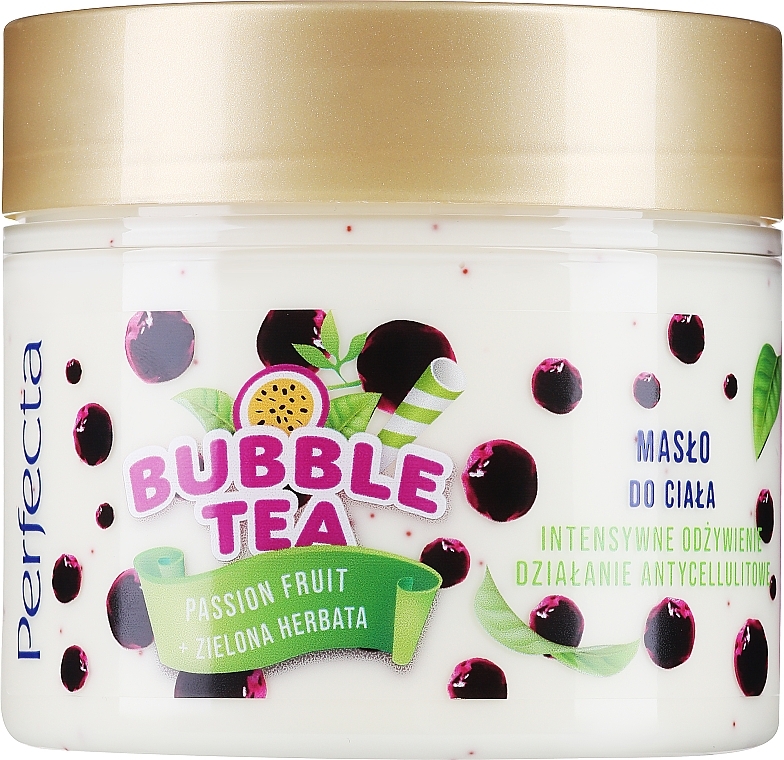 Passion Fruit & Green Tea Body Butter - Perfecta Bubble Tea Wild Cherry & Matcha Tea Body Butter — photo N1