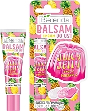 Fragrances, Perfumes, Cosmetics Lip Balm "Exotic Pineapple" - Bielenda Juicy Jelly