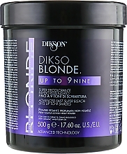 Advanced Bleaching Hair Powder - Dikson Dikso Blonde Bleaching Powder Up To 9 — photo N4