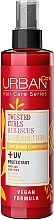 Fragrances, Perfumes, Cosmetics Two-Phase Conditioner with Hibiscus & Shea Butter - Urban Pure Twisted Curls Hibiscus & Shea Butter Leave In Conditioner