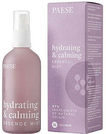Moisturizing & Soothing Face Essence - Paese Hydrating & Calming Essence Mist — photo N1