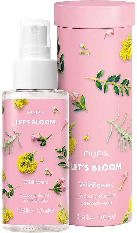 Pupa Let's Bloom Wildflowers - Scented Water — photo N1