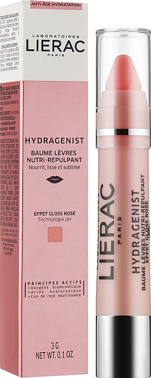 Pink Lip Balm - Lierac Hydragenist Lip Balm — photo N2