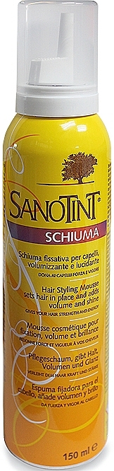 Styling Hair Foam - Sanotint Hair Styling Mousse — photo N3