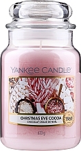 Fragrances, Perfumes, Cosmetics Scented Candle in Jar "Christmas Cocoa" - Yankee Candle Christmas Eve Cocoa