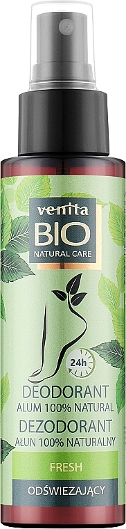 Foot Deodorant - Venita Bio Natural Care Fresh Deo — photo N3