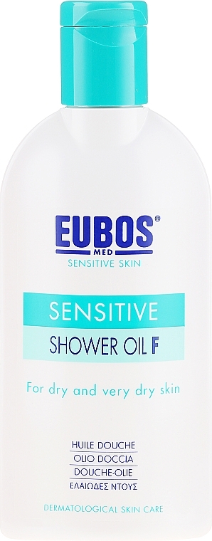 Shower Oil - Eubos Med Sensitive Skin Shower Oil For Dry & Very Dry Skin — photo N2