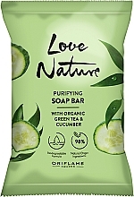 Green Tea & Cucumber Soap - Oriflame Love Nature Soap — photo N1