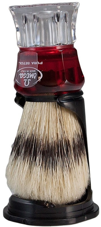 Shaving Brush with Stand, 81052 - Omega — photo N2
