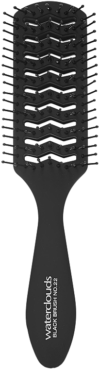 Hair Brush - Waterclouds Black Brush No.22 — photo N3