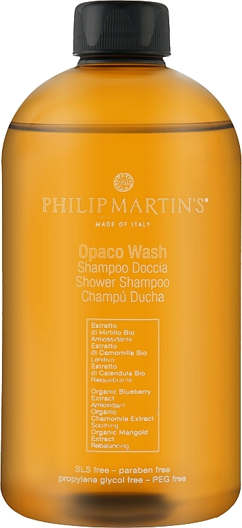 Shower Gel-Shampoo - Philip Martin's Opaco Wash — photo N6