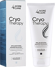 Micellar Shampoo for Damaged & Dull Hair - More4Care Cryo Therapy Shampoo — photo N1