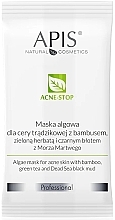 Alginate Face Mask for Problem Skin - APIS Professional Algae Mask For Acne Skin (mini size) — photo N3