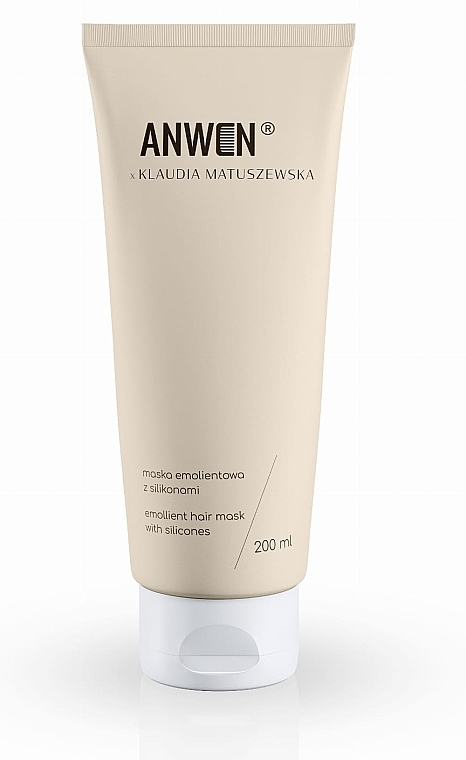 Emollient Hair Mask With Silicones - Anwen x Klaudia Matuszewska Emollient Hair Mask With Silicones — photo N1