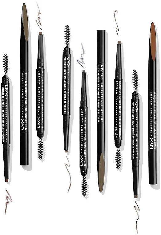 Brow Pencil - NYX Professional Makeup Precision Brow Pencil — photo N2