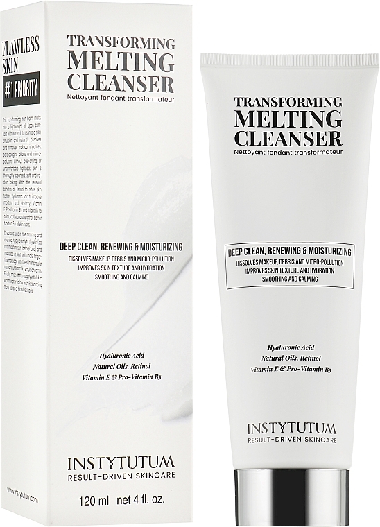 Face Cleansing Emulsion - Instytutum Transforming Melting Cleanser — photo N22