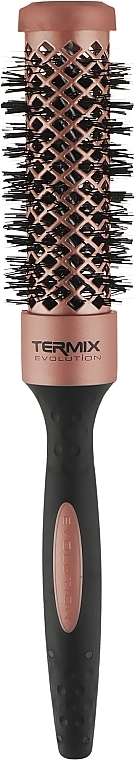 Thermal Brush for Extra Dry & Porous Hair, 28 mm - Termix Evolution Gold Rose — photo N1