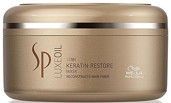 Keratin Repair Hair Mask - Wella SP Luxe Oil Keratin Restore Mask — photo N1