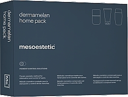 Set - Mesoestetic Dermamelan Home Pack (f/cr/30g + sunscreen/50ml + f/balm/50ml) — photo N2