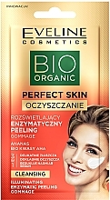 Fragrances, Perfumes, Cosmetics Illuminating Enzymatic Peeling with Bio AHA & Pineapple - Eveline Cosmetics Bio Organic Perfect Skin Illuminating Enzymatic Peeling