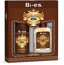 Fragrances, Perfumes, Cosmetics Bi-Es Royal Brand Gold - Set (afsh/100ml + deo/150ml)