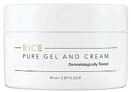 Nourishing Face Cream Gel - Thank You Farmer Rice Pure Gel and Cream — photo N1