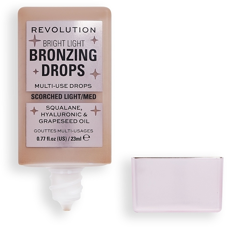 Bronzer - Makeup Revolution Bright Light Bronzing Drops — photo N2