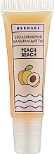 Moisturizing Lip Balm - Mermade Peach Beach SPF 6 — photo N6