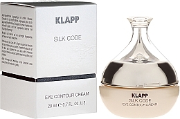 Fragrances, Perfumes, Cosmetics Eye Cream for Mature Skin - Klapp Silk Code Eye Contour Cream