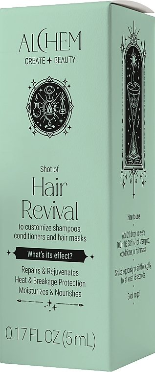 Repairing Complex for Damaged Hair - Pharma Group Laboratories Alchem Shot of Hair Revival — photo N2