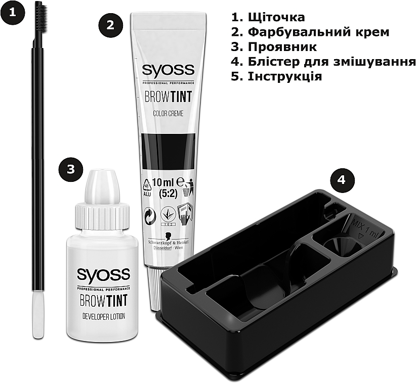 Long-Lasting Eyebrow Color - Syoss Brow Tint — photo N29