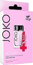 Nail Regenerating Calcium Conditioner - Joko Regeneration Of Fragile Nails Calcium Gel — photo N4