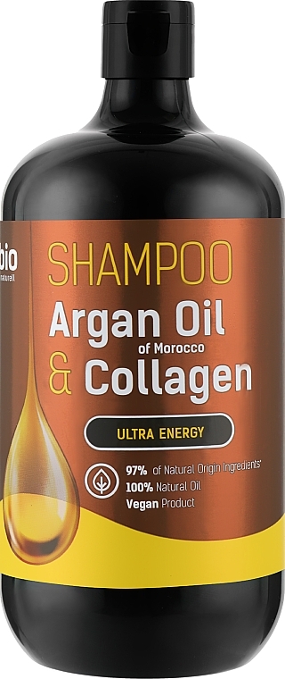 Argan Oil of Morocco & Collagen Shampoo - Bio Naturell Shampoo — photo N2