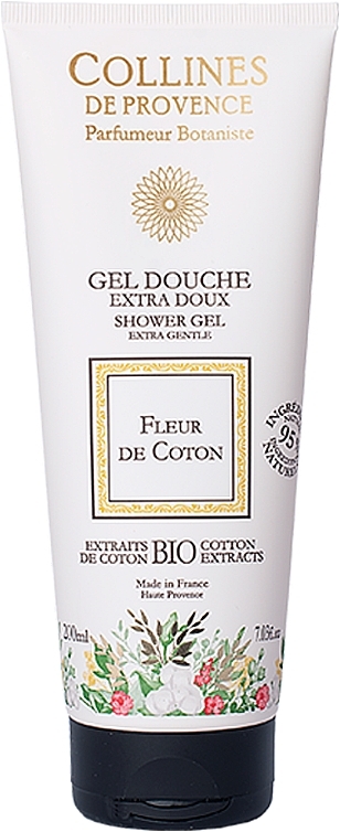 Cotton Blossom Shower Gel - Collines de Provence Shower Gel — photo N6