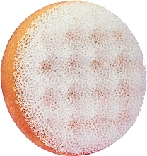 Fragrances, Perfumes, Cosmetics Shower Sponge, round, light orange - Cari