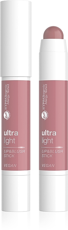 Lip & lBush Stick - Bell Hypoallergenic Ultra Light Lip & Blush Stick — photo N1