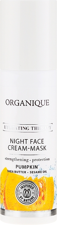 Intensive Hydrating Night Cream-Mask - Organique Hydrating Therapy Night Face Cream-Mask — photo N1