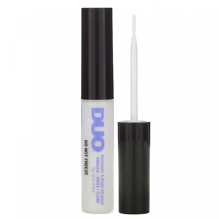 False Lash Glue with Biotin - Ardell Duo Rosewater & Biotin Striplash Adhesive — photo N5