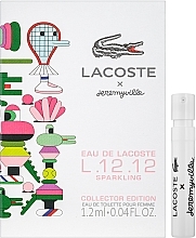 Lacoste Eau De Lacoste L.12.12 Sparkling Collector Edition x Jeremyville - Eau de Toilette (sample) — photo N1