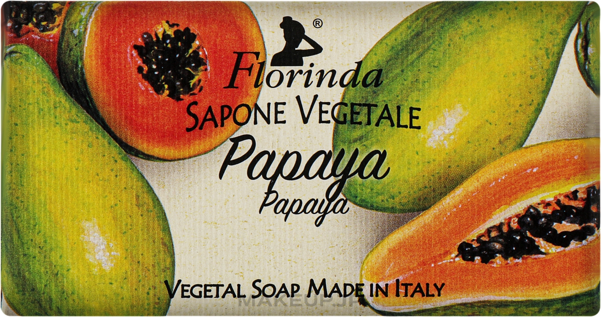 Papaya Natural Soap - Florinda Papaya Natural Soap — photo 100 g