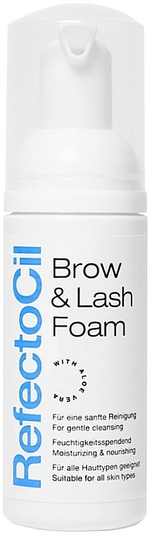 Brow & Lash Cleansing Foam - RefectoCil Brow And Lash Foam — photo N1